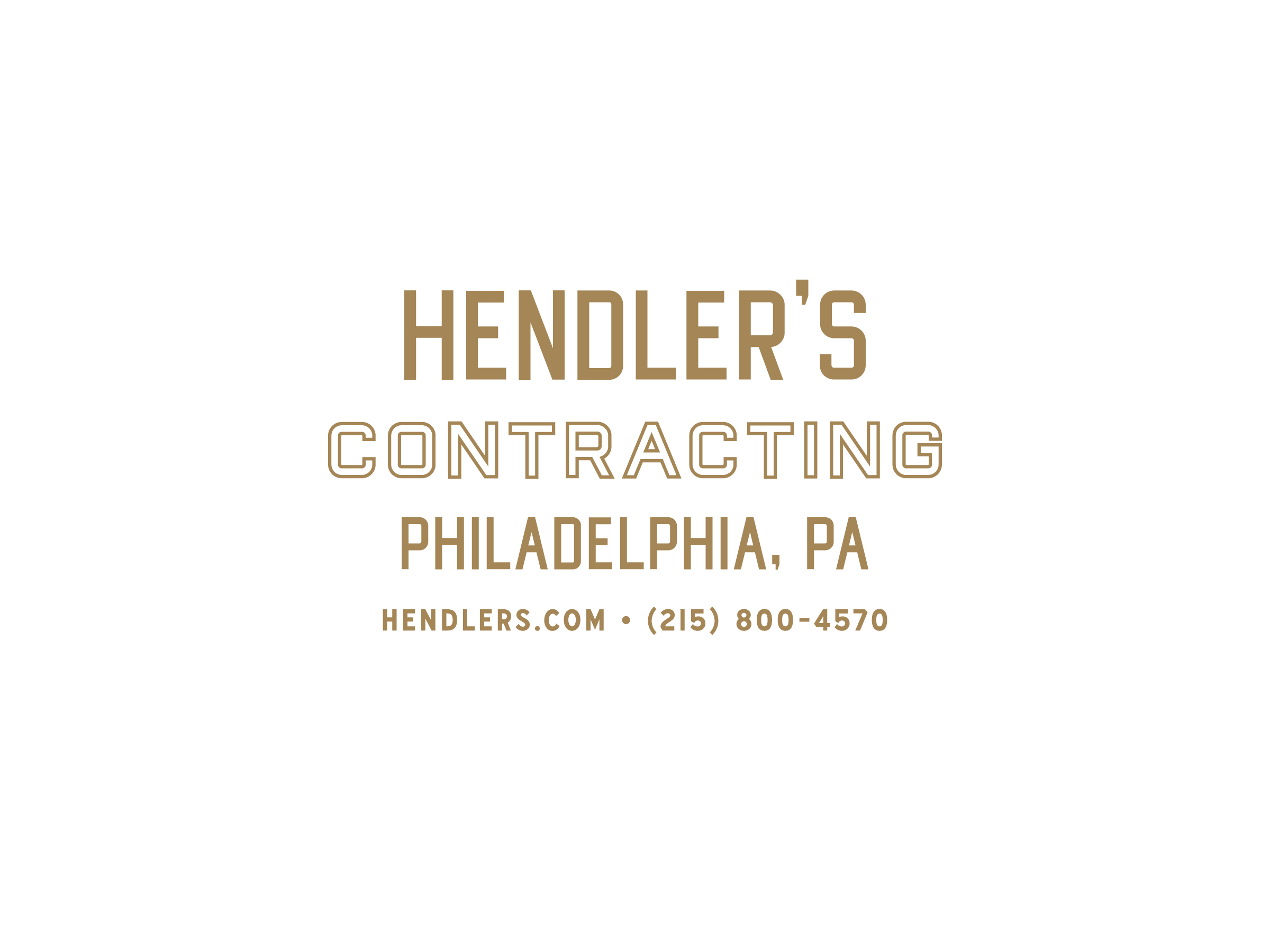 Hendler's Contracting Philadelphia PA